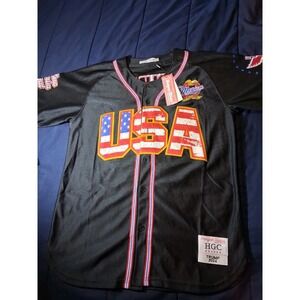 Donald Trump Headgear Classics‎ 2024 USA Button-up Jersey Donald Size Large